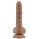 Realistic dildo Naked Legend Labour 15 x 3.5cm Brown