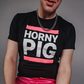 Camiseta Sk8erboy Horny Pig