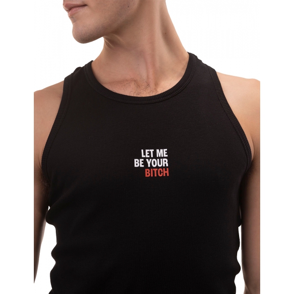 Let Me Be Your Bitch Tank Top Barcode Berlin