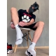 Chaussettes blanches Puppy Sk8erboy
