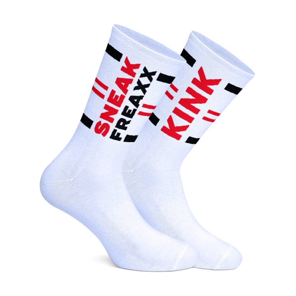 Kink Play Sneakfreaxx white socks