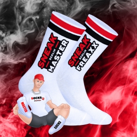 SneakFreaxx Witte sokken SNEAK BERLIN MASTER