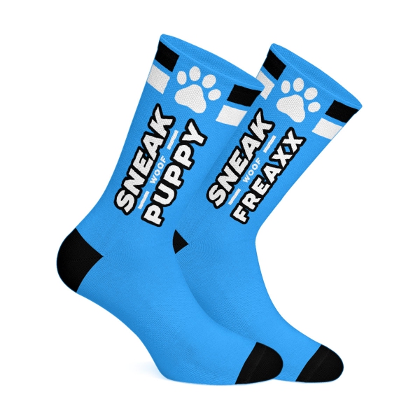 WOOF PUPPY Sokken Blauw