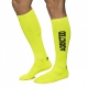 High socks NEON SOCKS Addicted Yellow