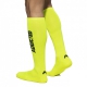 High socks NEON SOCKS Addicted Yellow