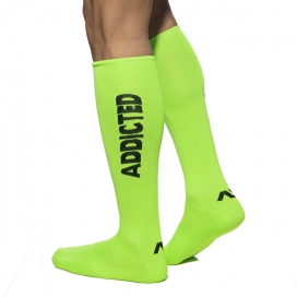 NEON SOCKS Addicted High Socks Green