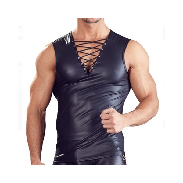 Strong Men Night Club Show Tight Vest