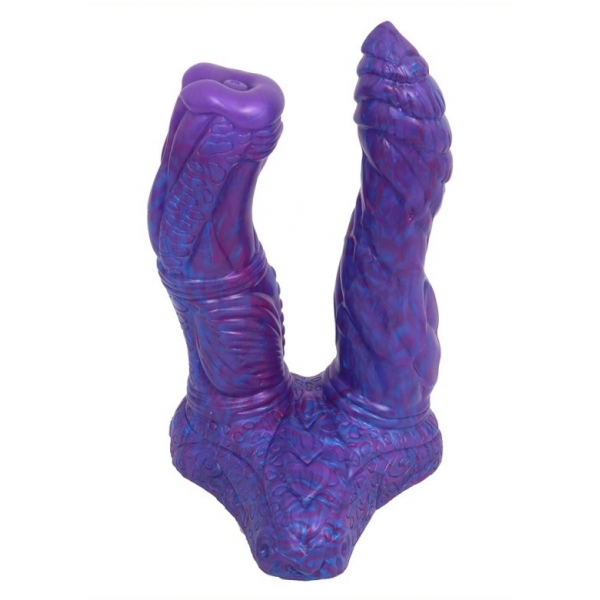 Blue Demon Realistic Double Dildo - 02