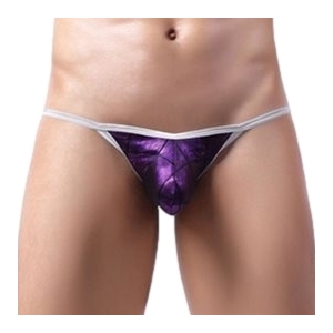 MenSexyWear Sexy string disco avond Violet