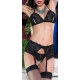 Dantalia Set 3 pezzi nero