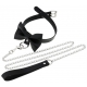 Bow Leash Collar BLACK