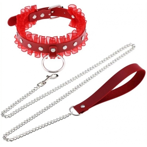 Colar Frany Vermelho