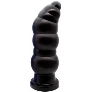 ToppedMonster PVC Extra-girthy Prostate Massager BLACK