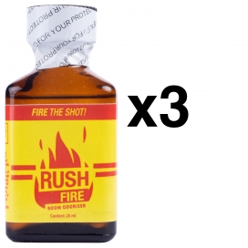 RED Leather Cleaner RUSH FIRE 24ml x3