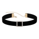 Collar Cuadrado Negro