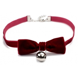 Collar Bow Gling Rojo