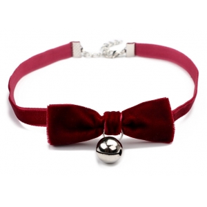 Joy Jewels Bow Gling Neckholder Rot