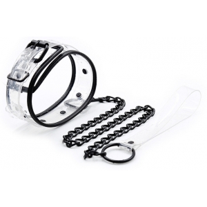 Aquax Leash Collar Clear