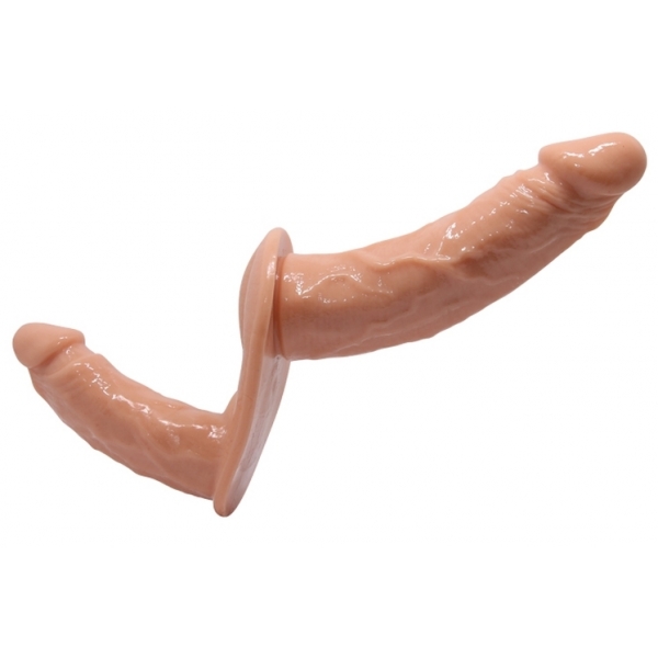 Dubbele Dildo Riem Duo 13 x 3.7cm