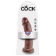 Dildo King Cock 22 x 5.3 cm marrone