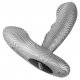 Bodi 9 x 3cm Vibrierender Prostata-Stimulator Grau