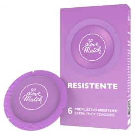 Love Match Preservativi resistenti x6