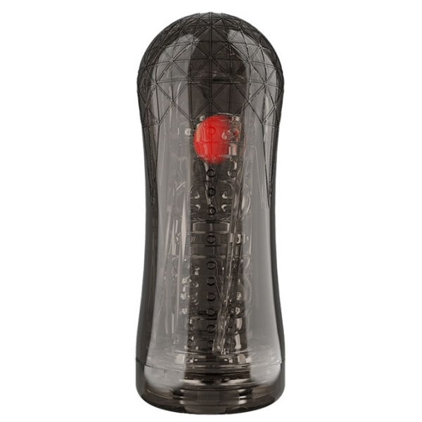 Red Bullet Masturbation Cup BLACK C VIBRATION