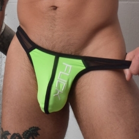Breedwell Hex Thong Green Neon