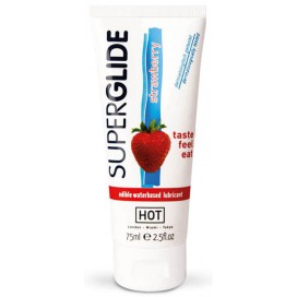 HOT Lubricante Comestible Sabor Fresa 75mL