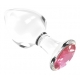 Diamond Glassy Jewelry Plug L 8.5 x 4cm
