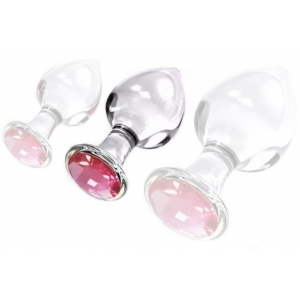 Spina per gioielli in vetro Diamante Glassy M 7,5 x 3,4 cm