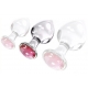 Diamond Glass Butt Plug M