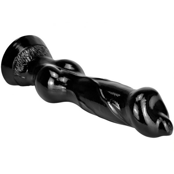 Real Lifelike PVC Dildo - 5 Size BLACK L