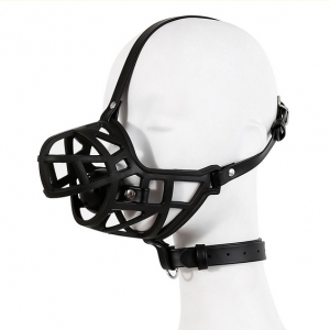 Kinky Puppy Bozal Sm MUZZLE STRAP Negro