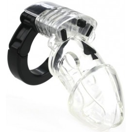 Adjustable chastity cage 10 x 3.5cm Clear