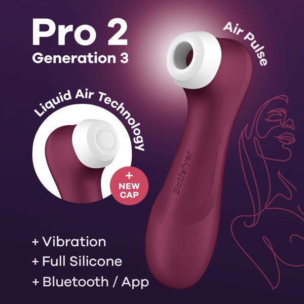 Satisfyer Pro 2 generatie 3 aangesloten stimulator