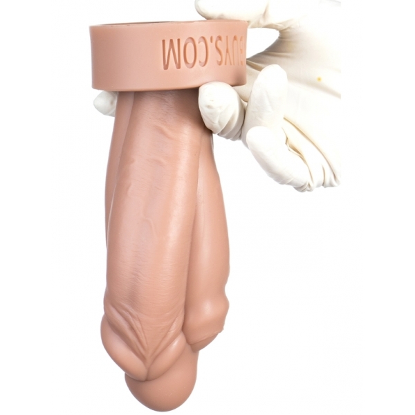 Triple Silicone Cock M