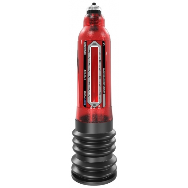 Pompa per il pene Hydro7 Red