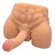 Dandy Sterke 18cm Gelede Penis Billen Masturbator