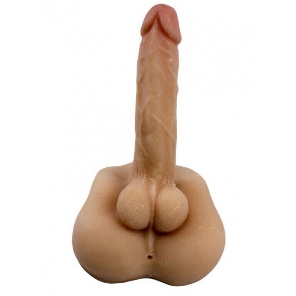 Masturbator Big Dick Hole Anus and Flexible Penis 18 x 4cm