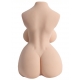 Busto Masturbador com Pénis Articulado Sexo Masculino 17cm 