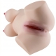 Masturbatore Busto Mini Scarlett Vagina-Anus