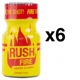RED Leather Cleaner  RUSH FIRE 10ml x6
