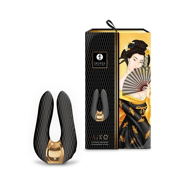 Shunga - Aiko Intimate Massager Black