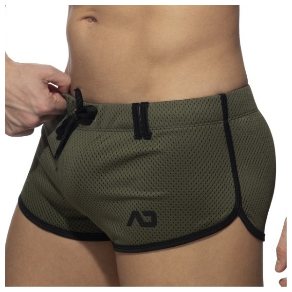 Loop Mesh Shorts Khaki