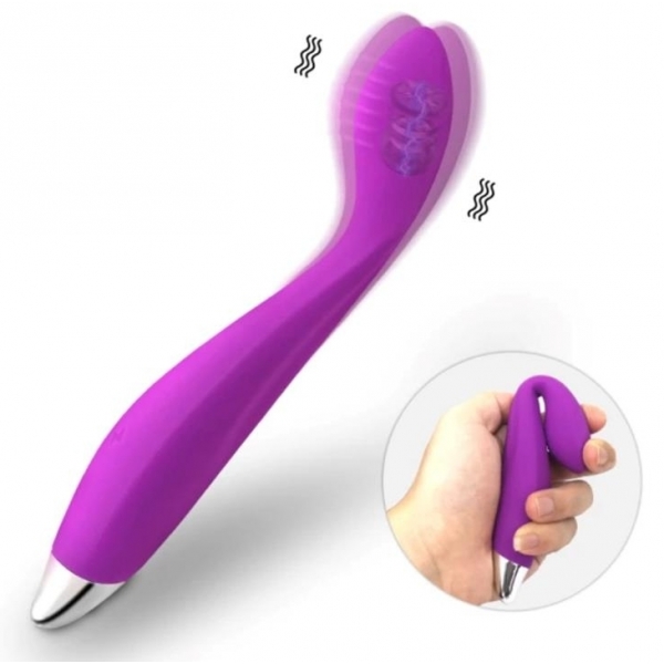 Vibro G-Spot Flex 12 x 4cm Morado