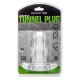 Double Tunnel Plug Transparent Extra Large 14 x 8.3 cm