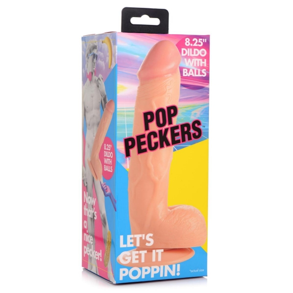 Realistic Dildo Poppin Up 17 x 4.8cm