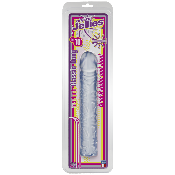 Dildo XL Crystal Jelly Bleu 25 x 4 cm