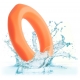 Alpha Sexagon Ring Orange